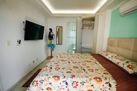 Suíte 1 de apartamento para alugar com 4 quartos, 278m² em Aviação, Praia Grande