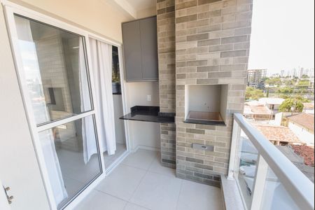 Varanda da Sala de apartamento para alugar com 2 quartos, 68m² em Esplanada Independência, Taubaté