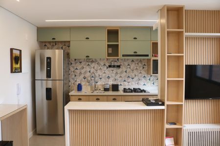 Sala de apartamento para alugar com 1 quarto, 30m² em Barra Funda, São Paulo