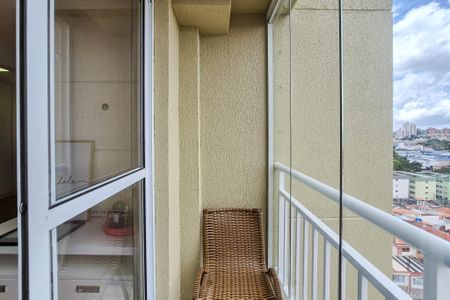Varanda da Sala de apartamento à venda com 2 quartos, 43m² em Assunção, São Bernardo do Campo
