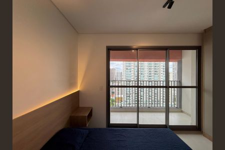 Quarto de apartamento para alugar com 1 quarto, 25m² em Santo Amaro, São Paulo