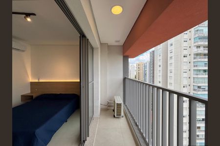 Apartamento para alugar com 25m², 1 quarto e sem vagaSacada