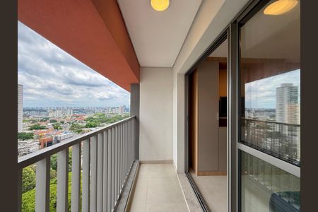 Apartamento para alugar com 25m², 1 quarto e sem vagaSacada