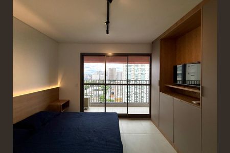 Quarto de apartamento para alugar com 1 quarto, 25m² em Santo Amaro, São Paulo