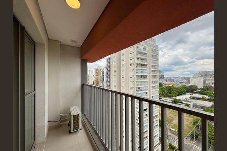 Apartamento para alugar com 25m², 1 quarto e sem vagaSacada