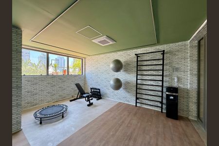 Apartamento para alugar com 25m², 1 quarto e sem vagaAcademia