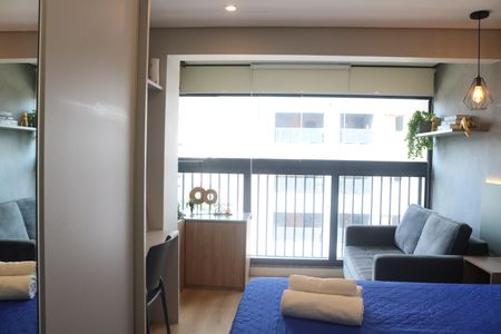 Quarto  de kitnet/studio à venda com 1 quarto, 26m² em Barra Funda, São Paulo