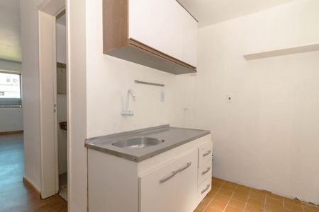 Cozinha  de kitnet/studio para alugar com 1 quarto, 77m² em Centro Histórico, Porto Alegre
