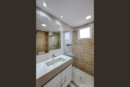 Apartamento à venda com 109m², 3 quartos e 2 vagasBanheiro da Suíte 1