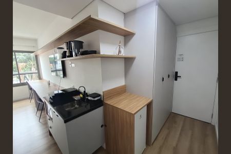 Studio à venda com 29m², 1 quarto e sem vaga
