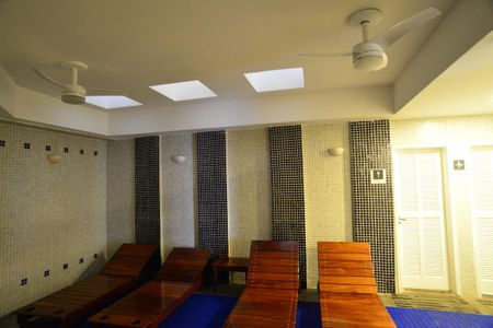 Apartamento para alugar com 90m², 1 quarto e 1 vaga Apartamento para alugar com 90m², 1 quarto e 1 vagaÁrea Comum - Sauna