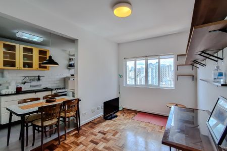 Sala de apartamento para alugar com 1 quarto, 45m² em Vila Mariana, São Paulo