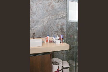 Banheiro da Suíte de apartamento à venda com 2 quartos, 53m² em Barra Funda, São Paulo