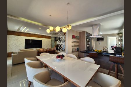 Sala de jantar  de casa de condomínio à venda com 3 quartos, 360m² em Recreio dos Bandeirantes, Rio de Janeiro