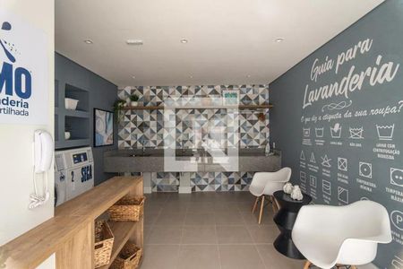 Apartamento para alugar com 36m², 2 quartos e sem vaga Apartamento para alugar com 36m², 2 quartos e sem vagaLavanderia