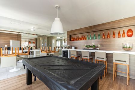 Studio à venda com 41m², 1 quarto e 1 vagaSalão de Jogos