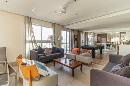 Studio à venda com 41m², 1 quarto e 1 vagaSalão de Festas