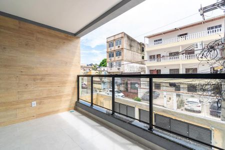 Varanda da Sala de apartamento à venda com 2 quartos, 67m² em Penha, Rio de Janeiro