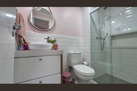 Apartamento à venda com 103m², 3 quartos e 2 vagasBanheiro da suíte 3