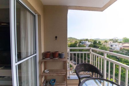 Varanda da Sala de apartamento à venda com 3 quartos, 75m² em Maria Paula, Niterói