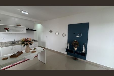 Sala - Sala de Jantar  de apartamento para alugar com 2 quartos, 53m² em Parque das Nações, Santo André