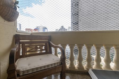 Varanda da Sala de apartamento para alugar com 2 quartos, 66m² em Moema, São Paulo
