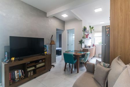 Sala de apartamento para alugar com 2 quartos, 47m² em Vila Mogi Moderno, Mogi das Cruzes
