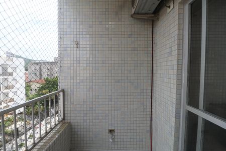 Varanda de apartamento para alugar com 2 quartos, 67m² em Jardim Tres Marias, Guarujá