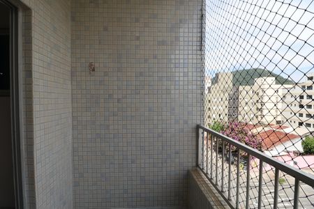 Varanda de apartamento para alugar com 2 quartos, 67m² em Jardim Tres Marias, Guarujá