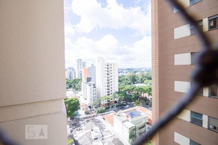 Vista da sala  de apartamento à venda com 1 quarto, 64m² em Jardim, Santo André