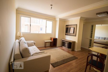 Sala de apartamento à venda com 1 quarto, 64m² em Jardim, Santo André