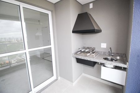 Apartamento à venda com 57m², 2 quartos e 2 vagasVaranda gourmet