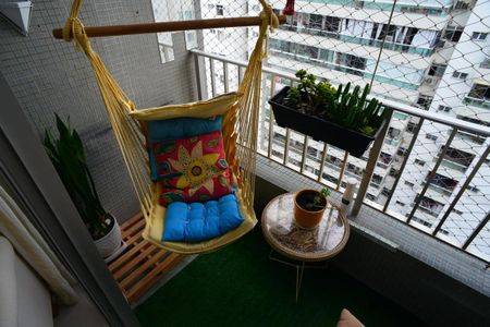 Varanda de apartamento para alugar com 2 quartos, 90m² em Barra da Tijuca, Rio de Janeiro