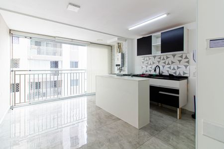 Sala de apartamento para alugar com 2 quartos, 48m² em Parque Industrial Tomas Edson, São Paulo