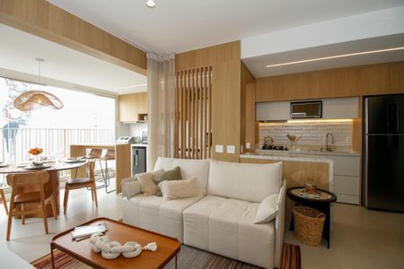 Sala de apartamento para alugar com 2 quartos, 71m² em Pinheiros, São Paulo