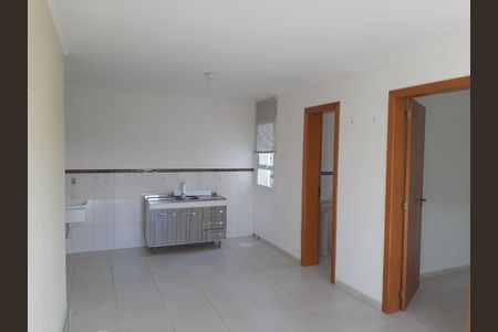 Sala/Cozinha  de apartamento para alugar com 1 quarto, 39m² em Vila Nova, Porto Alegre