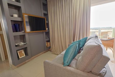 Sala de apartamento para alugar com 2 quartos, 65m² em Jardim das Esmeraldas, Goiânia