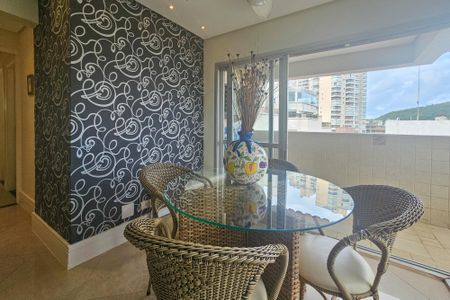 Sala de apartamento para alugar com 3 quartos, 197m² em Vila Constança, Guarujá