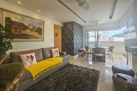 Sala de apartamento para alugar com 3 quartos, 197m² em Vila Constança, Guarujá