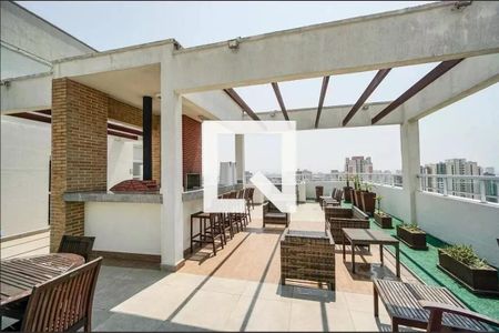 Apartamento para alugar com 38m², 1 quarto e 1 vaga Apartamento para alugar com 38m², 1 quarto e 1 vagaÁrea comum - Churrasqueira