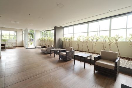 Apartamento para alugar com 38m², 1 quarto e 1 vagaHall social