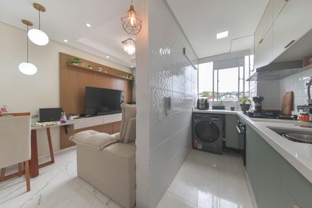 Apartamento para alugar com 44m², 2 quartos e 1 vaga Apartamento para alugar com 44m², 2 quartos e 1 vagaCozinha - Lavanderia Integrada