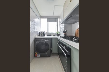 Apartamento para alugar com 44m², 2 quartos e 1 vaga Apartamento para alugar com 44m², 2 quartos e 1 vagaCozinha - Lavanderia Integrada