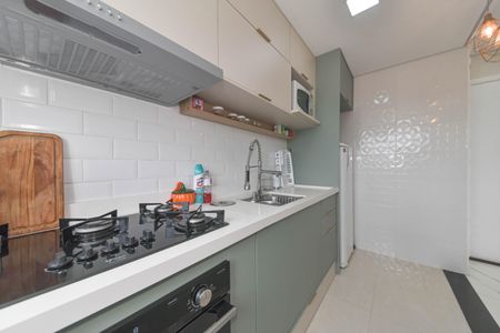 Cozinha - Lavanderia Integrada de apartamento para alugar com 2 quartos, 44m² em Vila Remo, São Paulo