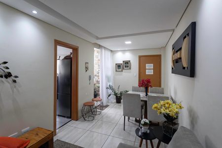 Sala de apartamento para alugar com 3 quartos, 111m² em Renascença, Belo Horizonte