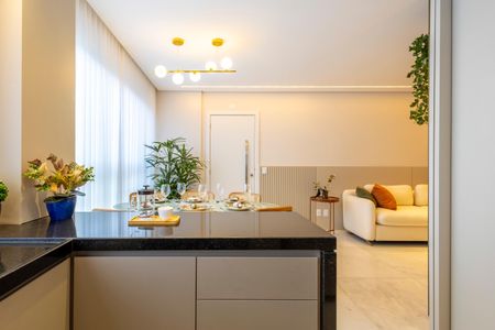 Apartamento à venda com 3 quartos, 98m² em Sion, Belo Horizonte