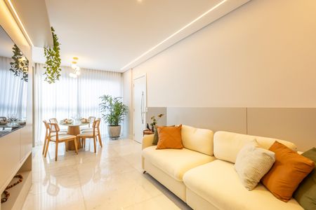 Apartamento à venda com 3 quartos, 98m² em Sion, Belo Horizonte