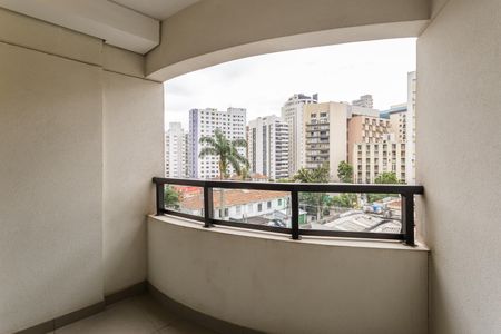 Varanda de kitnet/studio para alugar com 1 quarto, 26m² em Vila Olímpia, São Paulo
