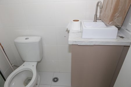 Apartamento para alugar com 29m², 1 quarto e sem vagaBanheiro da Suíte