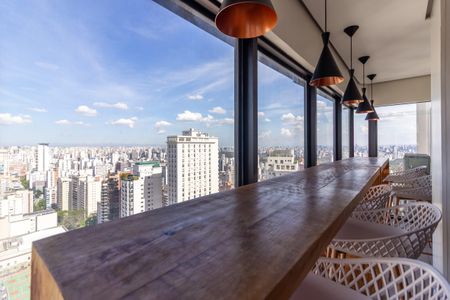 Apartamento para alugar com 42m², 1 quarto e 1 vaga Apartamento para alugar com 42m², 1 quarto e 1 vagaÁrea comum - Coworking